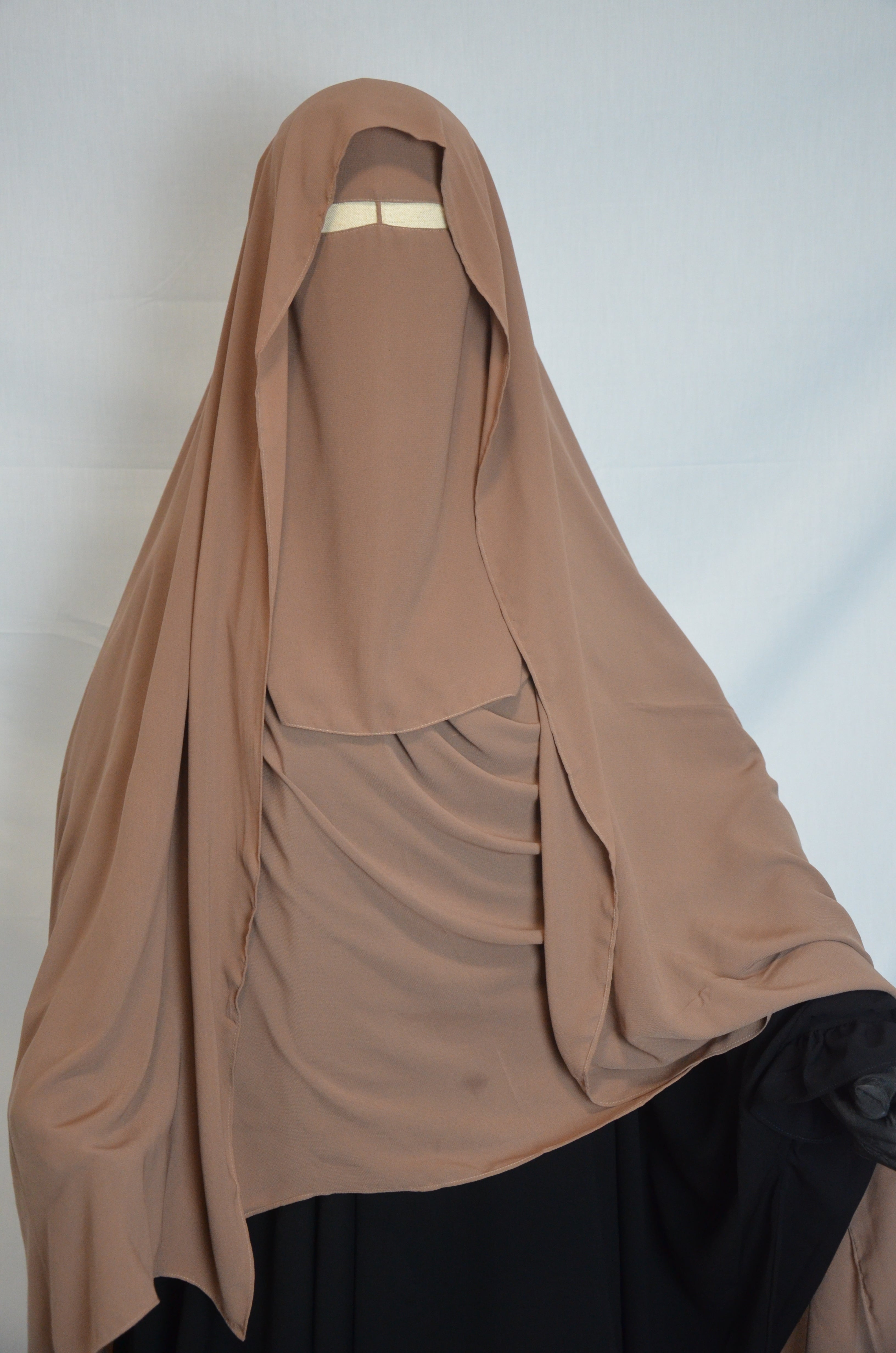 Draped Elastic Hijab