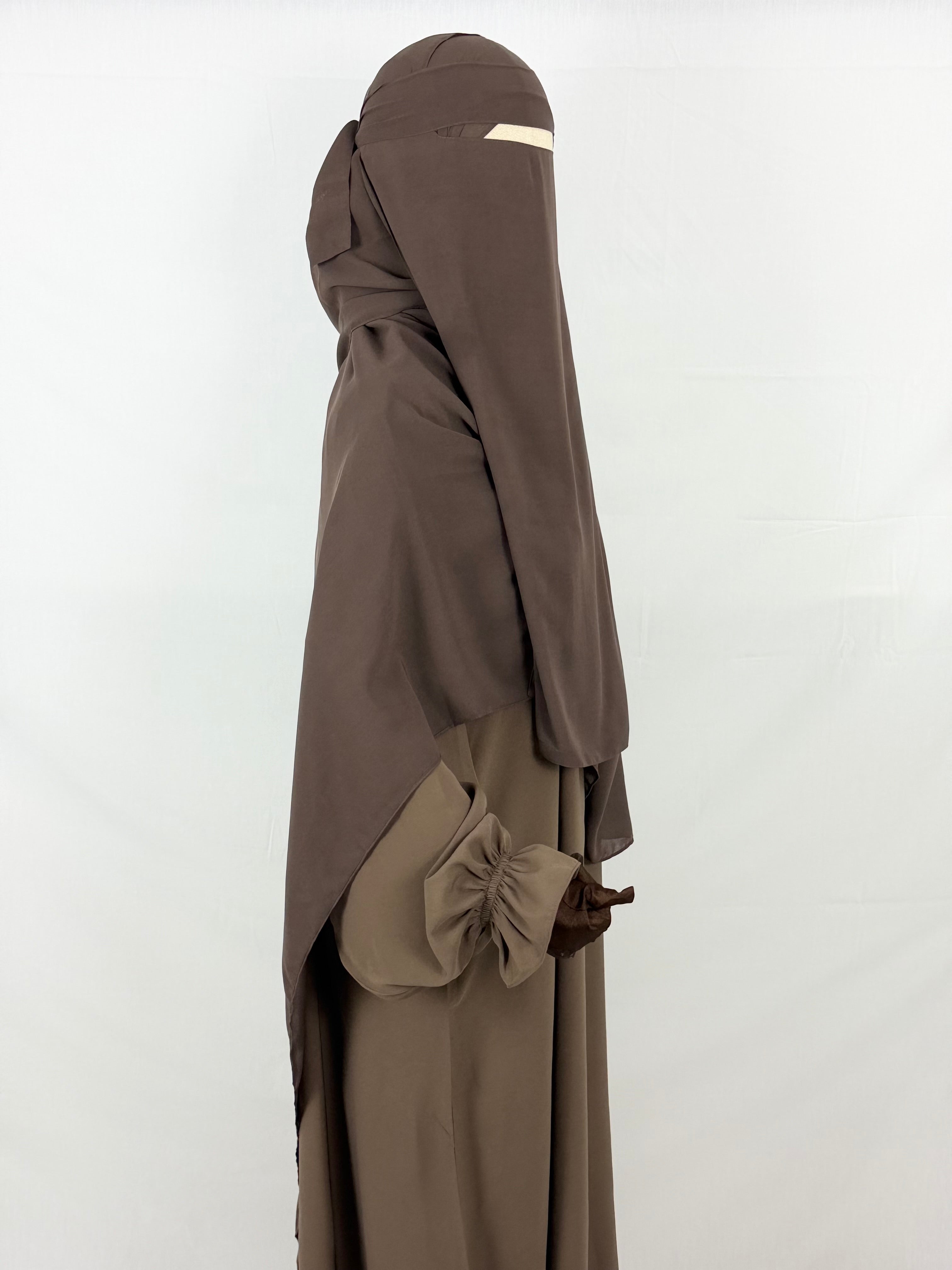 1 Layer No Pinch Niqab